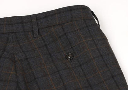 Maison Martin Margiela Overcheck Tapered Pants Gray Size 44