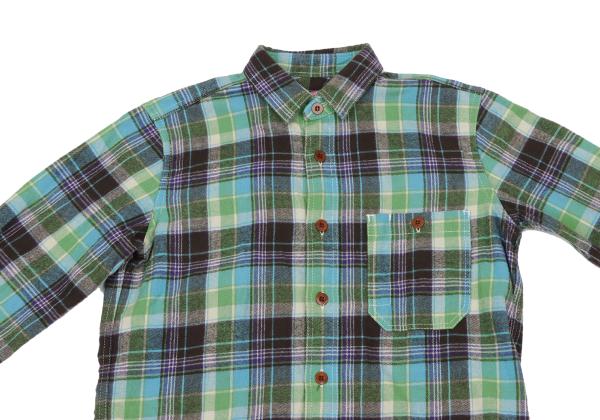 JUNYA WATANABE MAN PINK Cotton Check Shirt Multi Size M