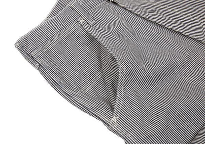 GANRYU Cotton Hickory Painter Pants Blue Size S
