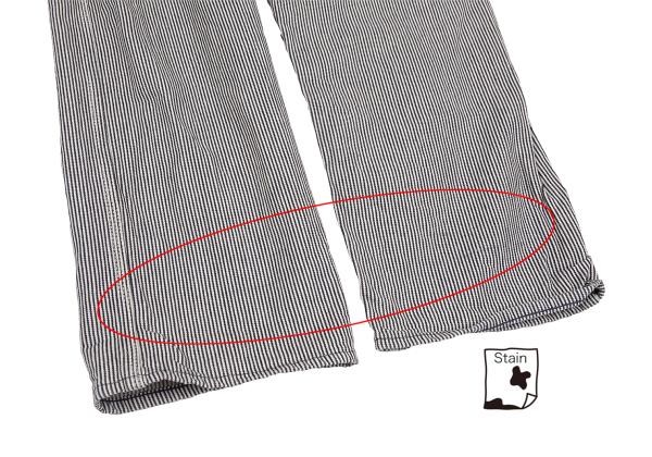 GANRYU Cotton Hickory Painter Pants Blue Size S