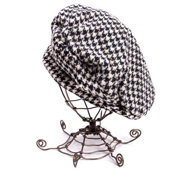 Yohji Yamamoto FEMME Wool Beret Black