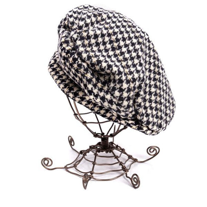 Yohji Yamamoto FEMME Wool Beret Black