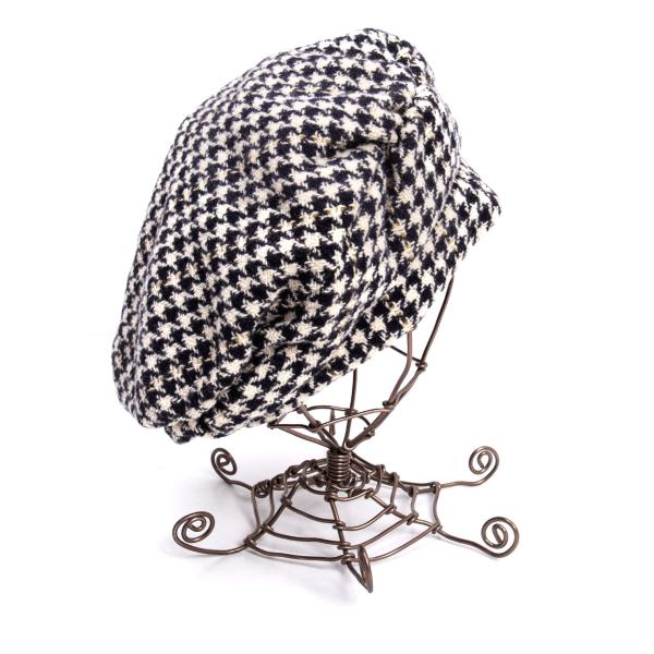 Yohji Yamamoto FEMME Wool Beret Black