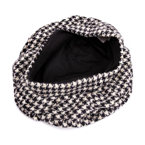 Yohji Yamamoto FEMME Wool Beret Black