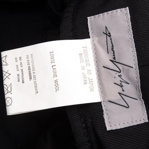 Yohji Yamamoto FEMME Wool Beret Black