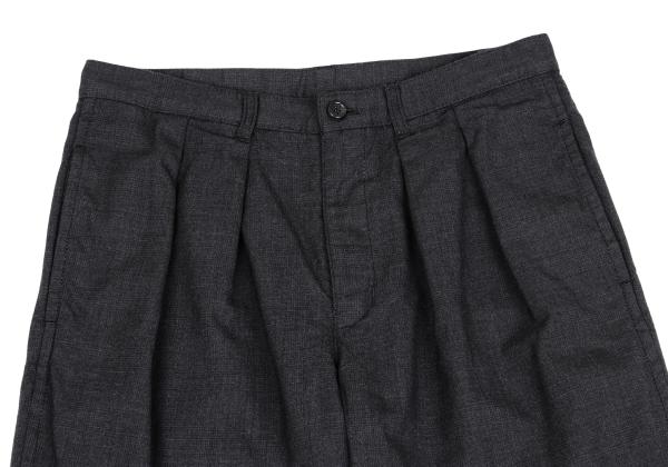tricot COMME des GARCONS Wool Glen Check Pants Black Size M