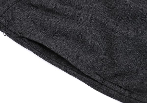 tricot COMME des GARCONS Wool Glen Check Pants Black Size M