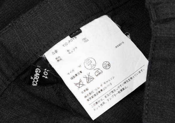 tricot COMME des GARCONS Wool Glen Check Pants Black Size M