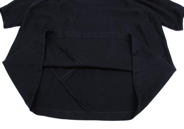 COMME des GARCONS Wool Nylon Diagonal Dress Navy Size S