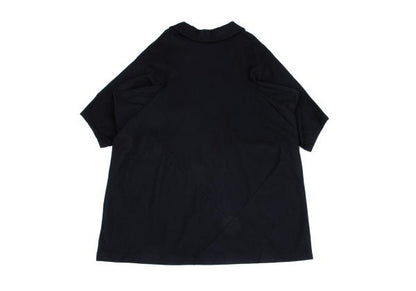 COMME des GARCONS Wool Nylon Diagonal Dress Navy Size S