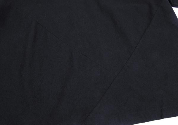COMME des GARCONS Wool Nylon Diagonal Dress Navy Size S