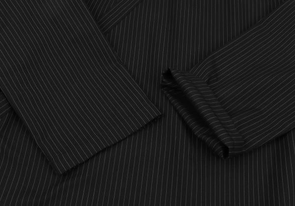 S'YTE Stripe Ethnic Wrap Shirt Charcoal Size 3