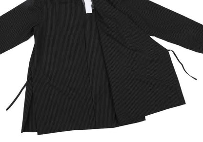 S'YTE Stripe Ethnic Wrap Shirt Charcoal Size 3