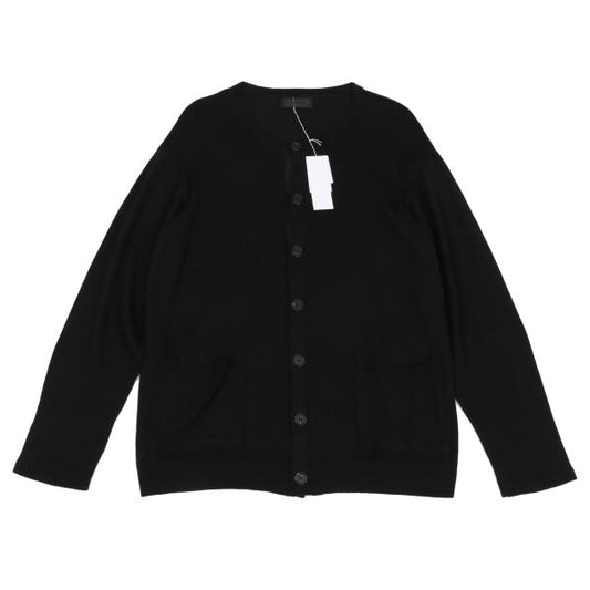 S'YTE Outseam Design Crewneck Cardigan Black Size 3