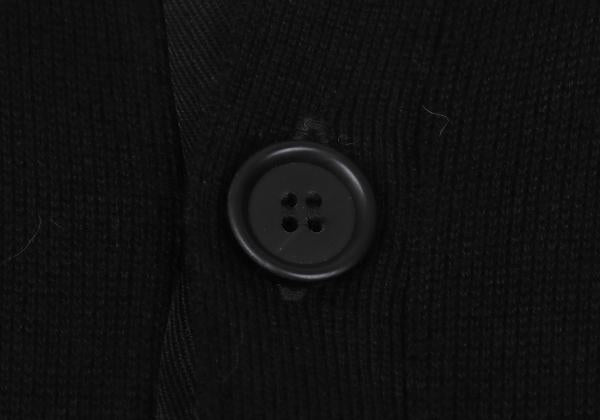 S'YTE Outseam Design Crewneck Cardigan Black Size 3