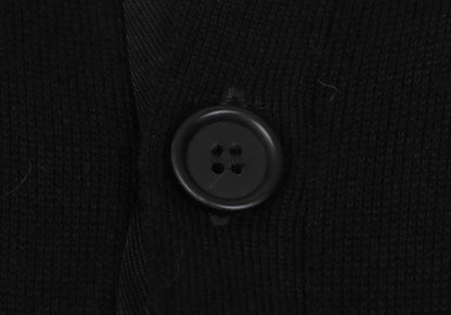 S'YTE Outseam Design Crewneck Cardigan Black Size 3