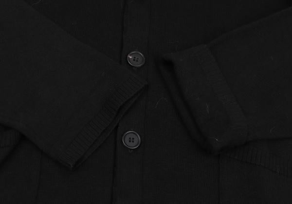 S'YTE Outseam Design Crewneck Cardigan Black Size 3