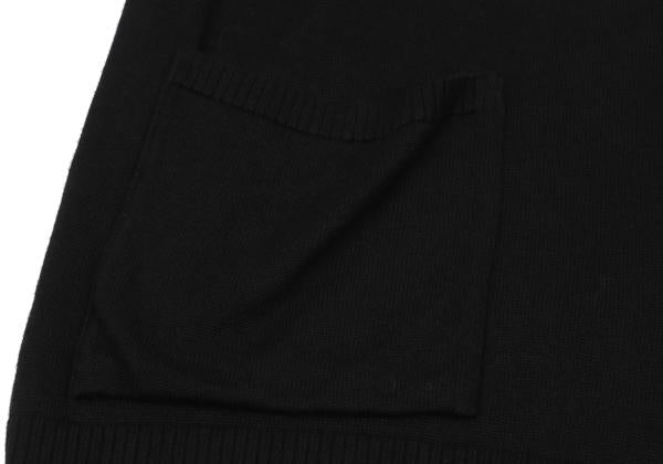 S'YTE Outseam Design Crewneck Cardigan Black Size 3