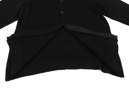 S'YTE Outseam Design Crewneck Cardigan Black Size 3
