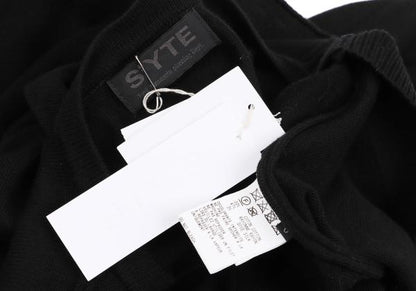 S'YTE Outseam Design Crewneck Cardigan Black Size 3