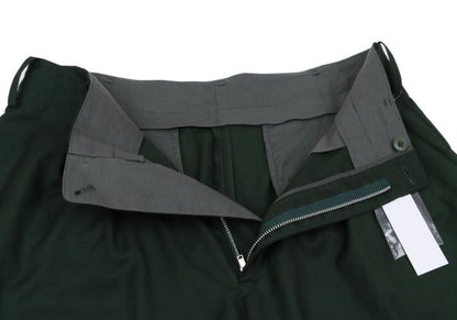 S'YTE Poly Rayon 2-Tuck Wide Pants Dark Green Size 2