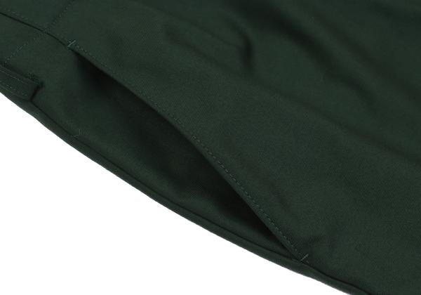 S'YTE Poly Rayon 2-Tuck Wide Pants Dark Green Size 2