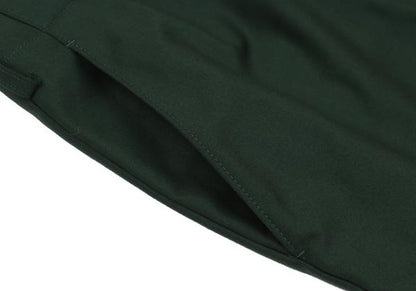 S'YTE Poly Rayon 2-Tuck Wide Pants Dark Green Size 2