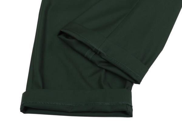 S'YTE Poly Rayon 2-Tuck Wide Pants Dark Green Size 2