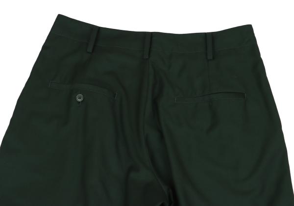 S'YTE Poly Rayon 2-Tuck Wide Pants Dark Green Size 2