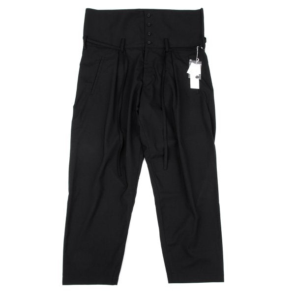 S'YTE Wool Poly High Waist Design Pants Black Size 3