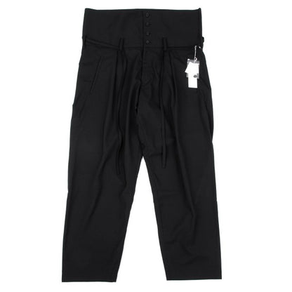 S'YTE Wool Poly High Waist Design Pants Black Size 3