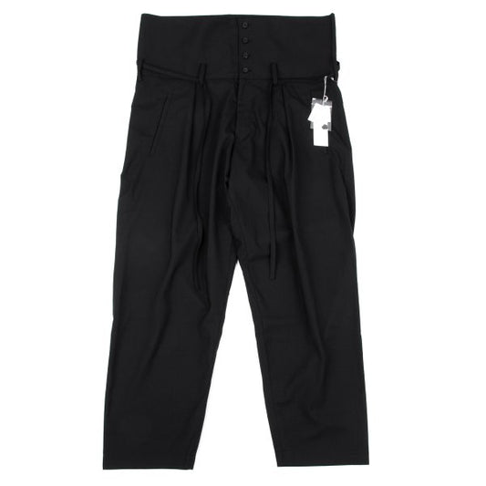 S'YTE Wool Poly High Waist Design Pants Black Size 3