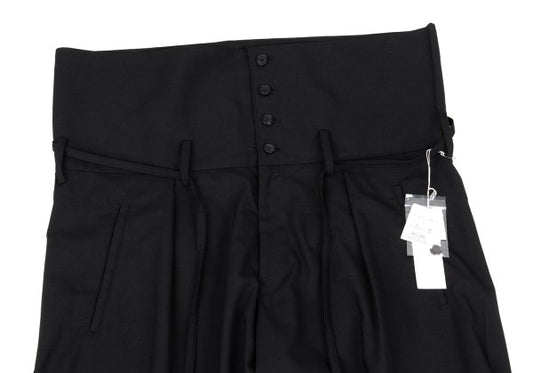 S'YTE Wool Poly High Waist Design Pants Black Size 3