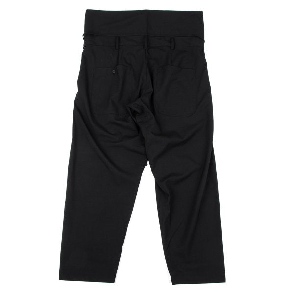 S'YTE Wool Poly High Waist Design Pants Black Size 3