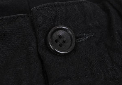 COMME des GARCONS Brushed Cotton Knot Pants Black Size S