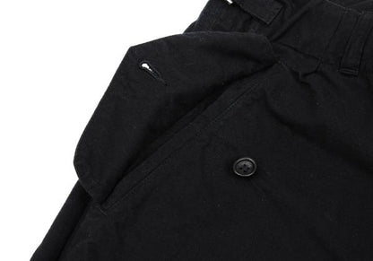 COMME des GARCONS Brushed Cotton Knot Pants Black Size S