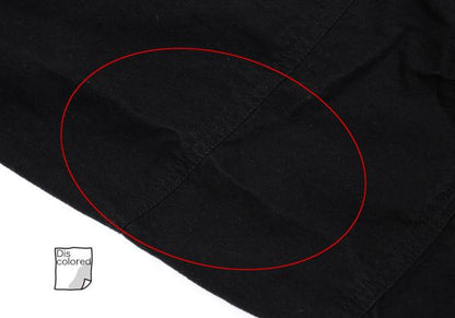 COMME des GARCONS Brushed Cotton Knot Pants Black Size S
