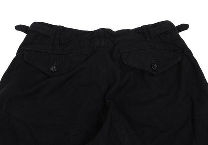 COMME des GARCONS Brushed Cotton Knot Pants Black Size S