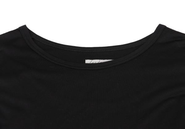 Yohji Yamamoto POUR HOMME 19SS Back T-Shirt Black Size 3