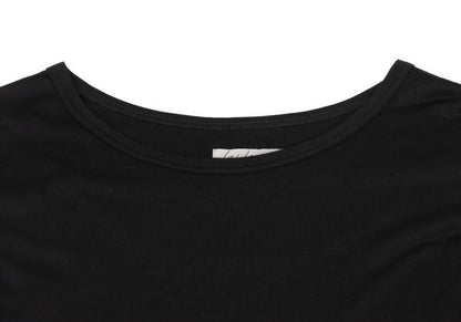 Yohji Yamamoto POUR HOMME 19SS Back T-Shirt Black Size 3