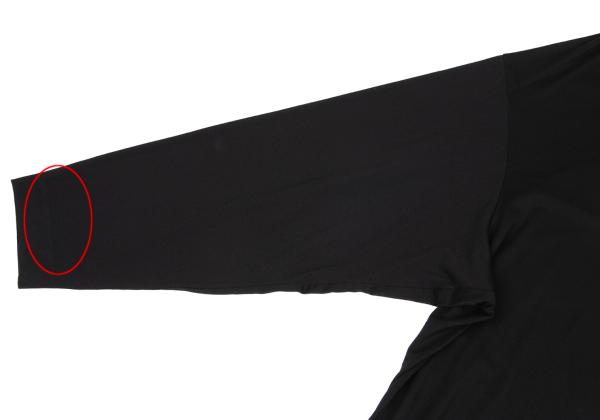 Yohji Yamamoto POUR HOMME 19SS Back T-Shirt Black Size 3
