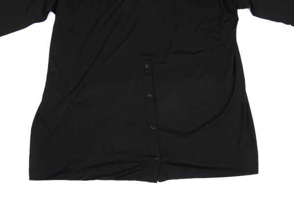 Yohji Yamamoto POUR HOMME 19SS Back T-Shirt Black Size 3