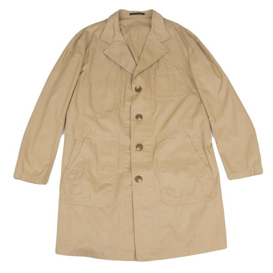 Yohji Yamamoto POUR HOMME 4B Patch Jacket Beige Size 4