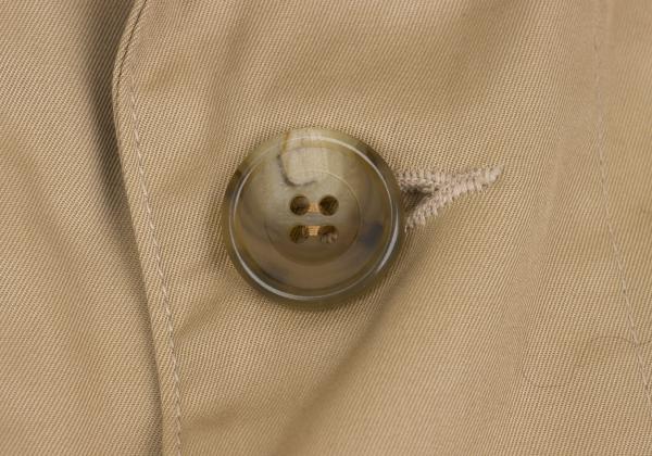 Yohji Yamamoto POUR HOMME 4B Patch Jacket Beige Size 4