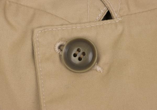 Yohji Yamamoto POUR HOMME 4B Patch Jacket Beige Size 4