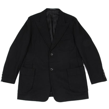 Yohji Yamamoto POUR HOMME 05AW Wool Jacket Black Size 3