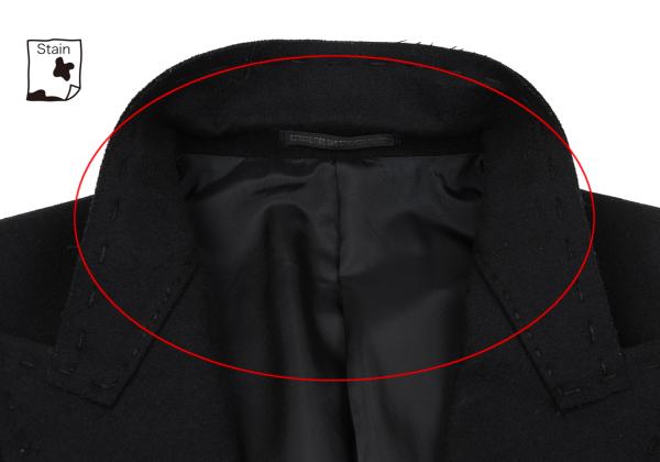 Yohji Yamamoto POUR HOMME 05AW Wool Jacket Black Size 3