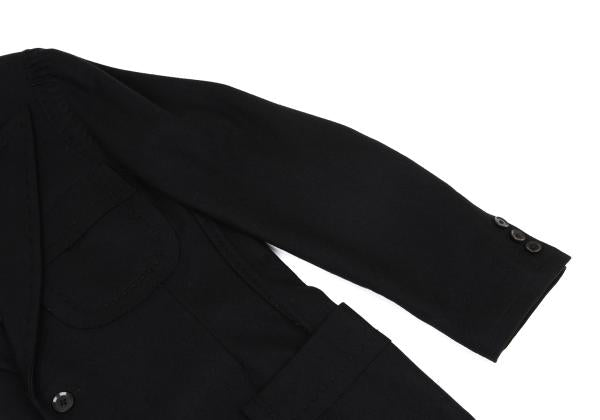 Yohji Yamamoto POUR HOMME 05AW Wool Jacket Black Size 3