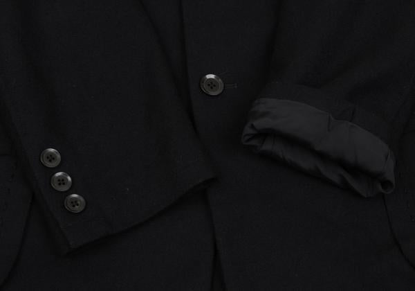 Yohji Yamamoto POUR HOMME 05AW Wool Jacket Black Size 3