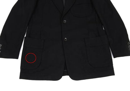 Yohji Yamamoto POUR HOMME 05AW Wool Jacket Black Size 3